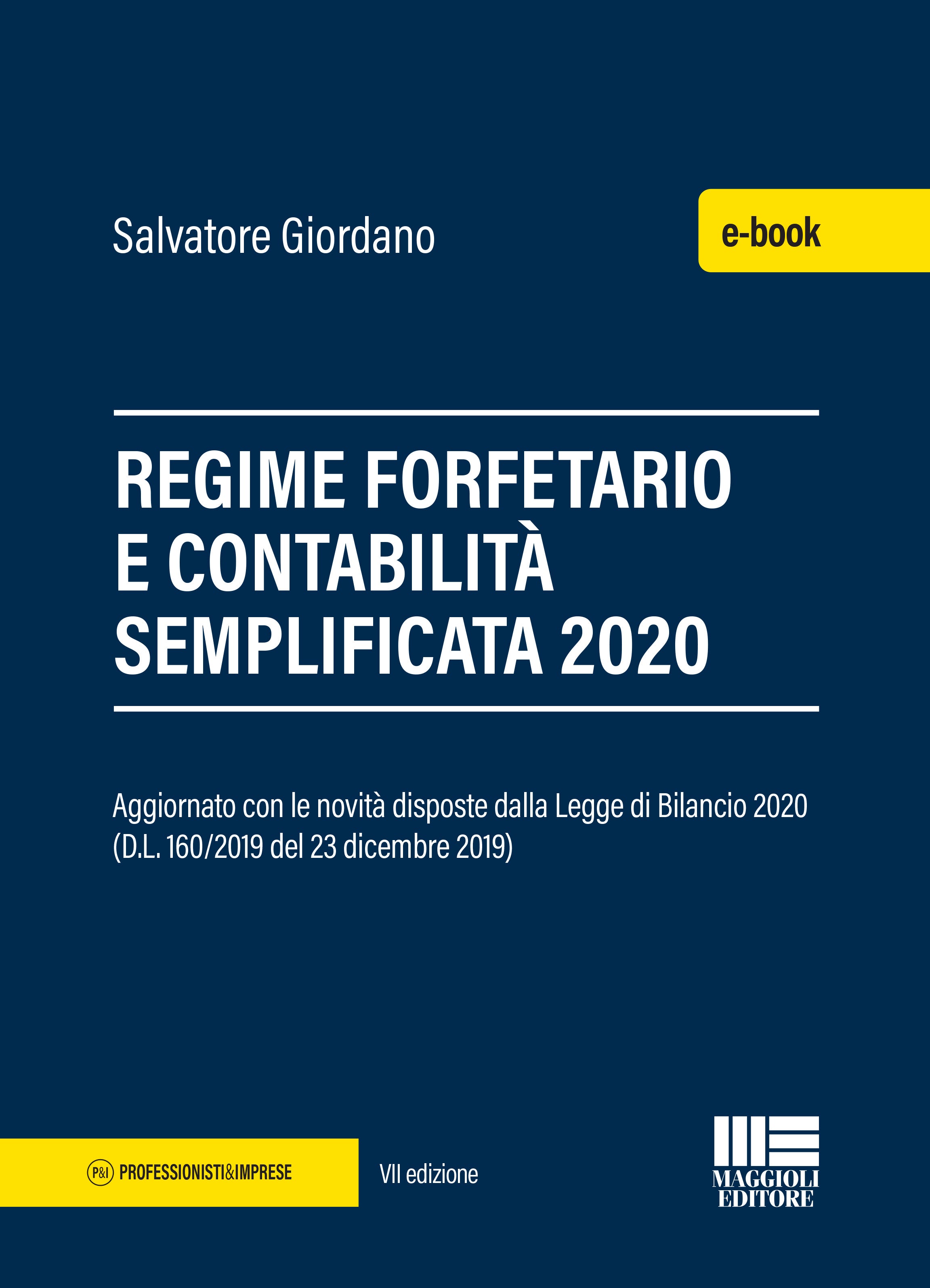 REGIME FORFETARIO E CONTABILITÀ SEMPLIFICATA 2020