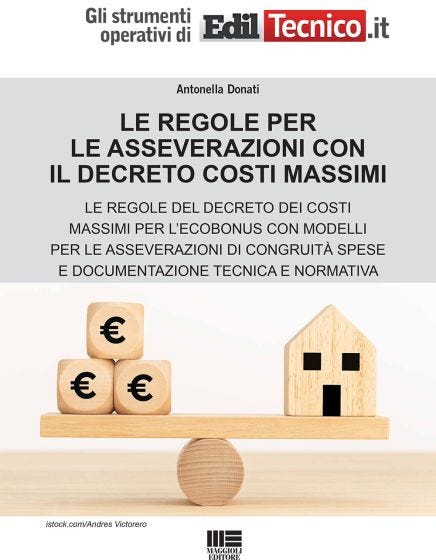 Le regole per le asseverazioni con il decreto costi massimi (Prezzario MITE) - pacchetto operativo in formato zip