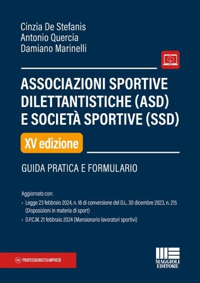 Associazioni sportive dilettantistiche (ASD) e società sportive (SSD) 