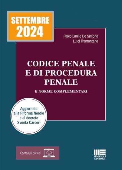Codice penale e di procedura penale e norme complementari