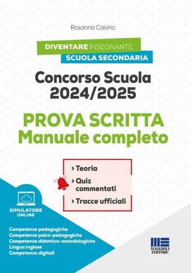 Concorso Scuola PNRR 2 - Manuale Prova Scritta. Conforme al bando di 19.032 posti