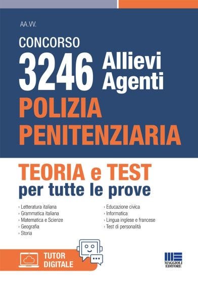 Concorso 3246 Allievi Agenti Polizia Penitenziaria 