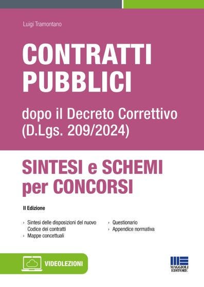 Contratti Pubblici dopo il Decreto Correttivo (D.Lgs. 209/2024)