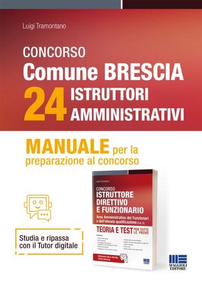 Concorso Comune di Brescia 24 Istruttori amministrativi 