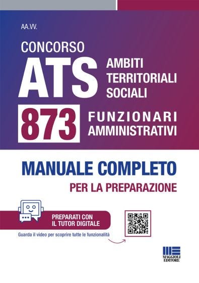 Concorso ATS Ambiti Territoriali Sociali - 873 Funzionari Amministrativi