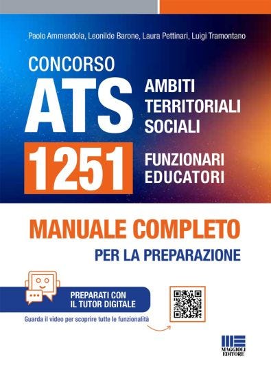 Concorso ATS Ambiti Territoriali Sociali - 1251 Funzionari Educatori
