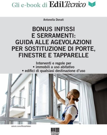 Bonus Infissi e Serramenti - eBook in pdf