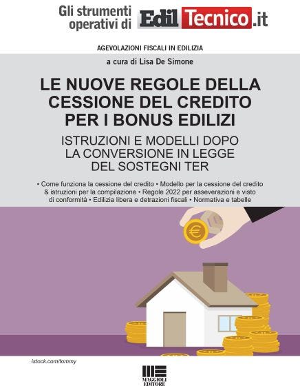 Le nuove regole della cessione del credito per i bonus edilizi - Pacchetto operativo scaricabile