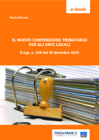 Il nuovo contenzioso tributario per gli enti locali
