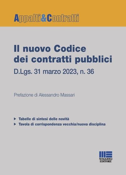Il nuovo Codice dei contratti pubblici 2023