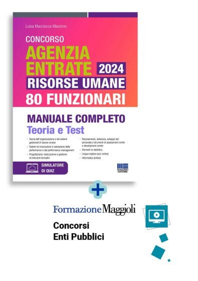 Concorso Agenzia delle Entrate 80 Funzionari Risorse umane