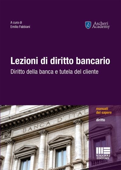 Lezioni di diritto bancario