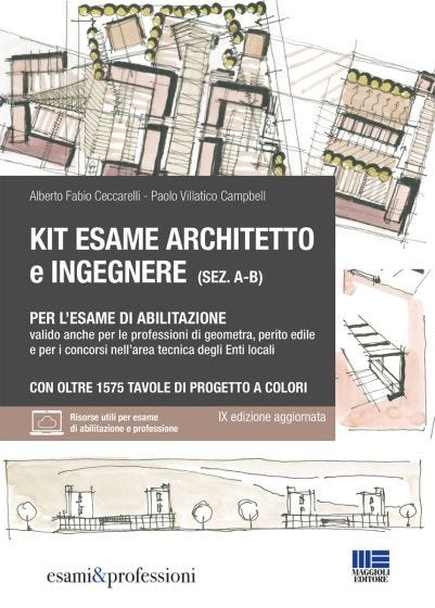 Kit Esame Architetto e Ingegnere (sez. A-B) per l’esame di abilitazione