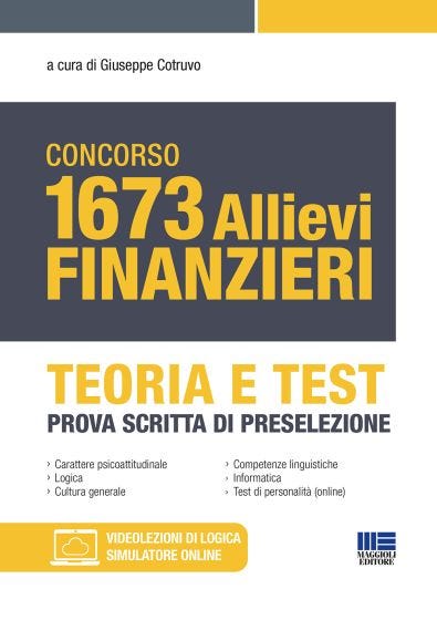Concorso 1673 Allievi Finanzieri