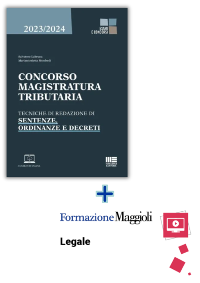 Kit Concorso 146 magistrati tributari