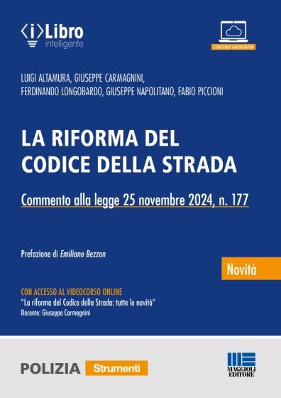 La riforma del codice della strada - novità 2025