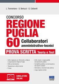 Concorso Regione Puglia 60 Collaboratori amministrativo-tecnici - Prova scritta