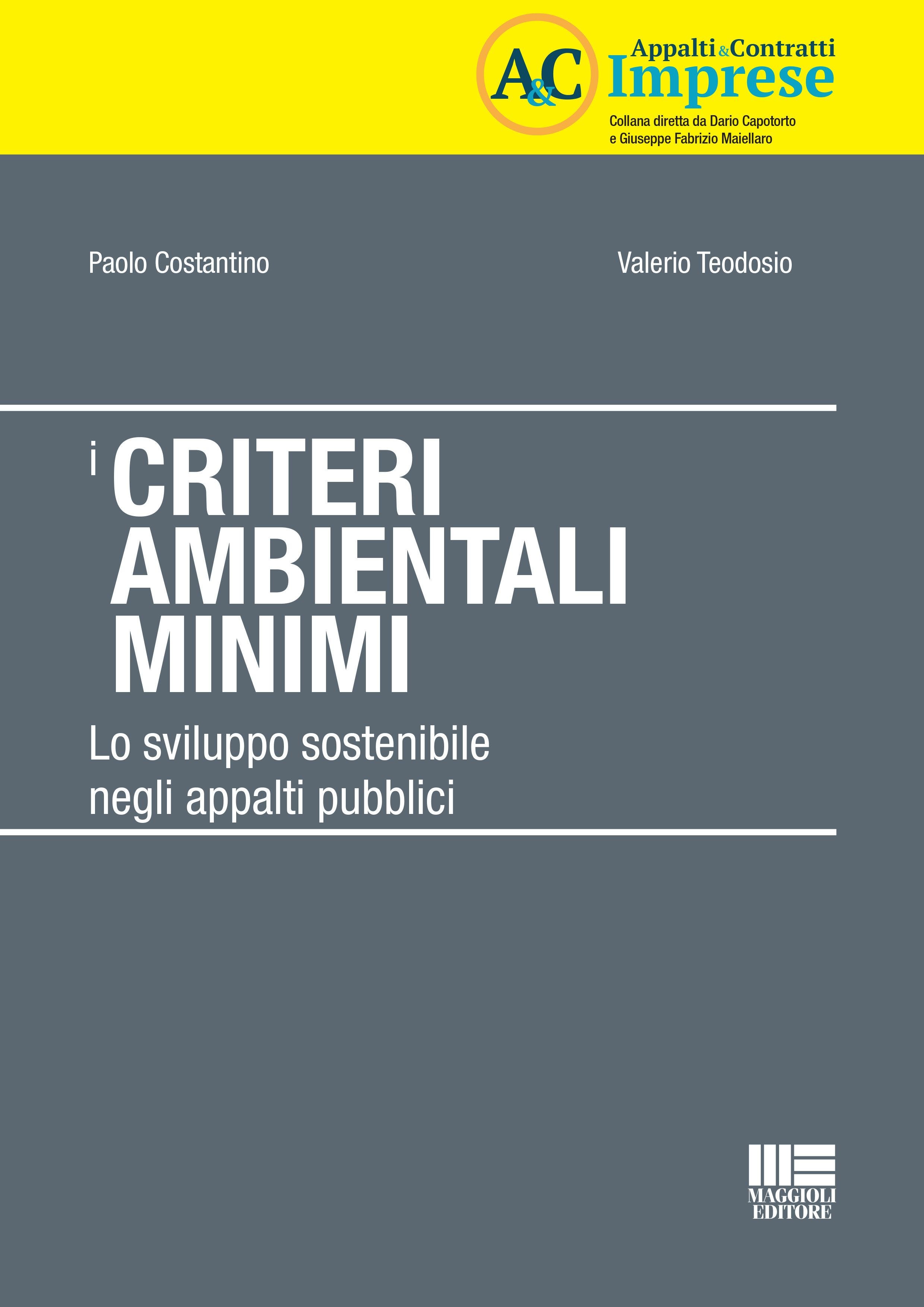 I Criteri Ambientali Minimi - e-Book in pdf
