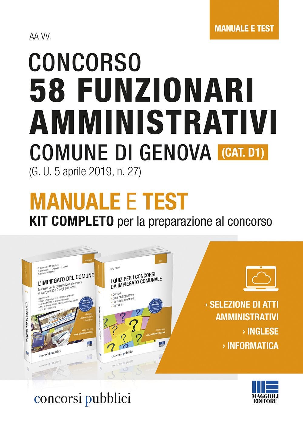 Concorso 58 Funzionari Amministrativi Comune di Genova