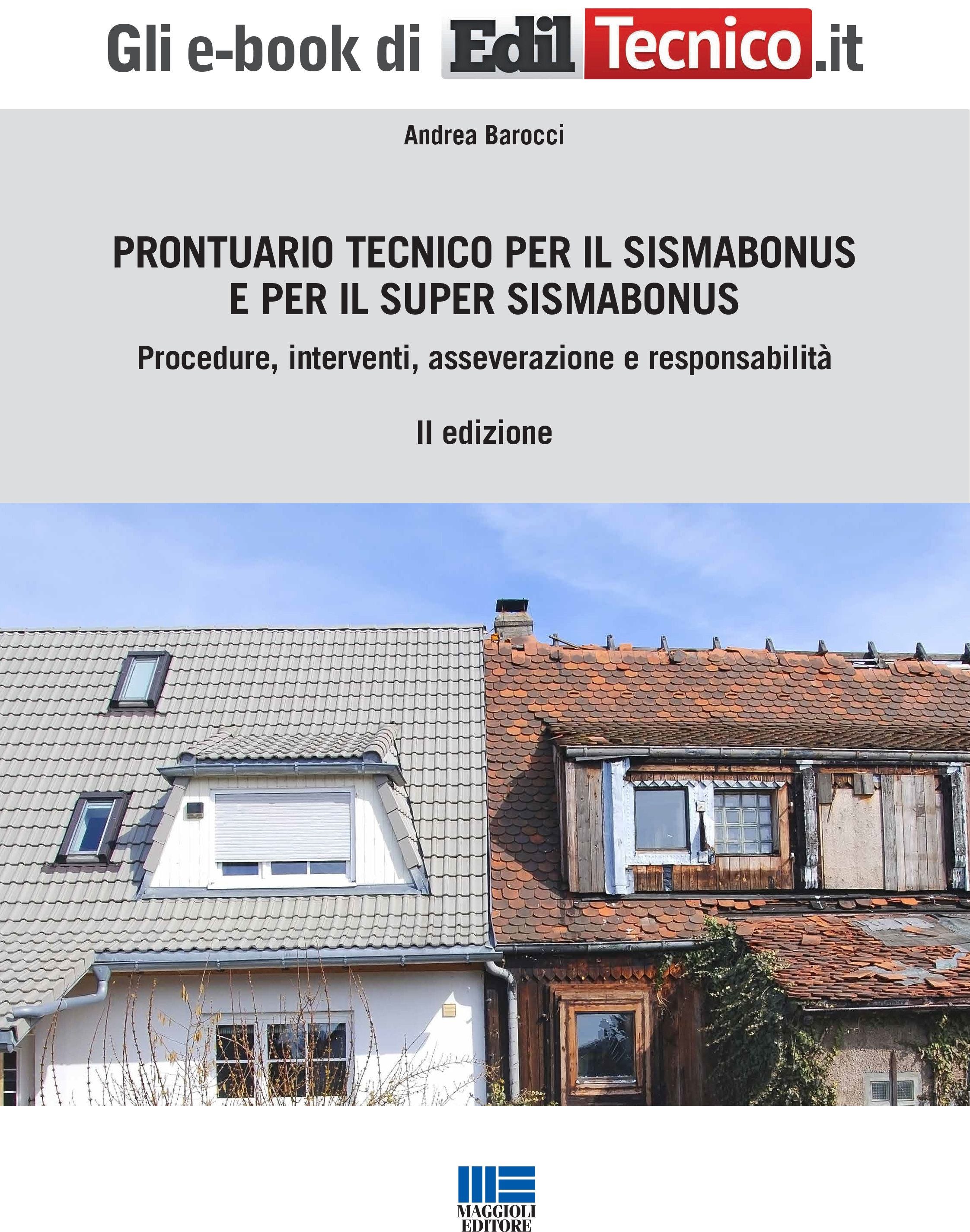Prontuario tecnico per il sismabonus e per il super sismabonus - e-Book in pdf - II edizione