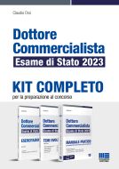 Dottore Commercialista Esame di Stato 2023 - KIT COMPLETO per la preparazione al concorso