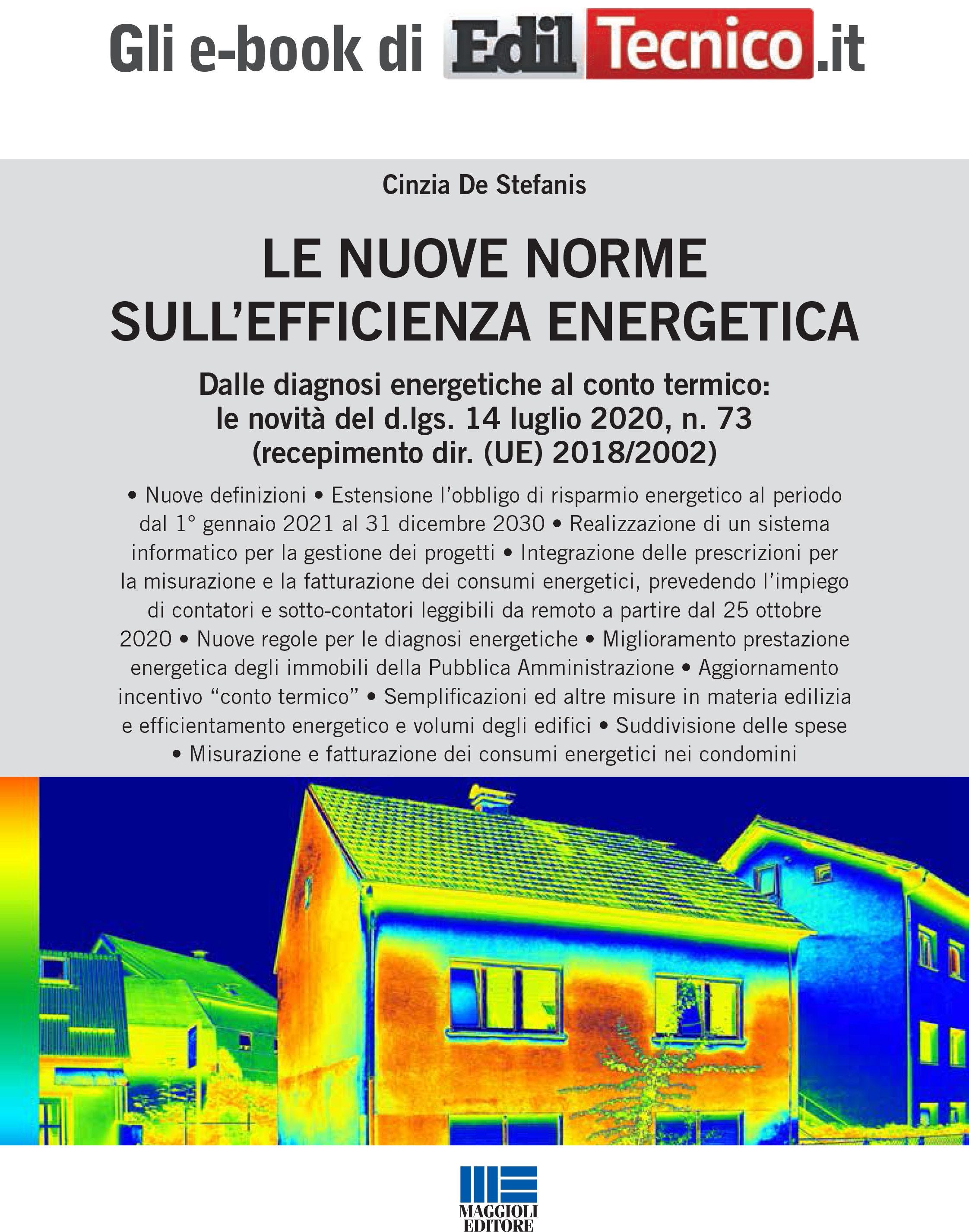 LE NUOVE NORME SULL'EFFICIENZA ENERGETICA - eBook