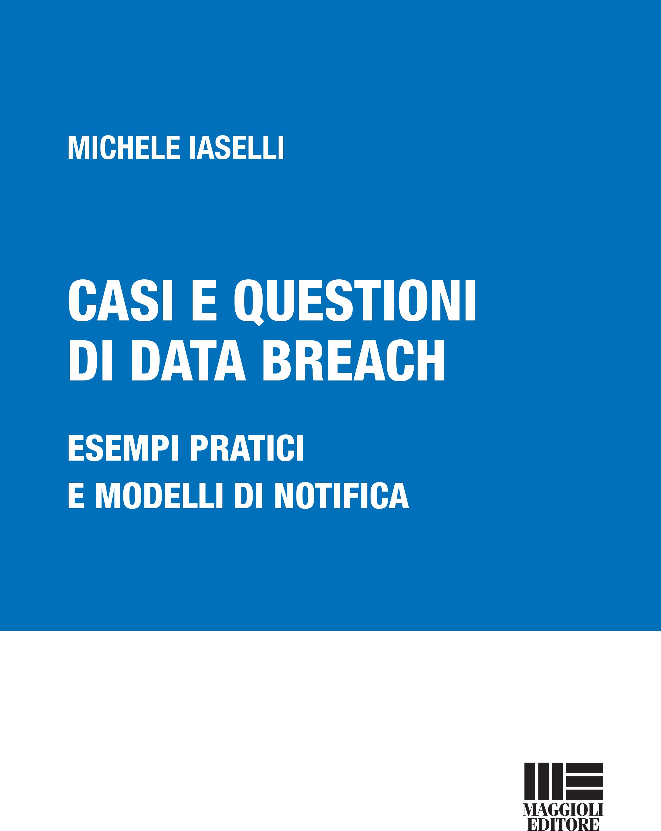Casi e questioni di data breach - e-Book in formato zip