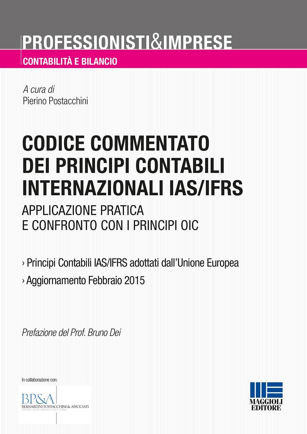 Codice commentato  dei principi contabili  internazionali IAS/IFRS
