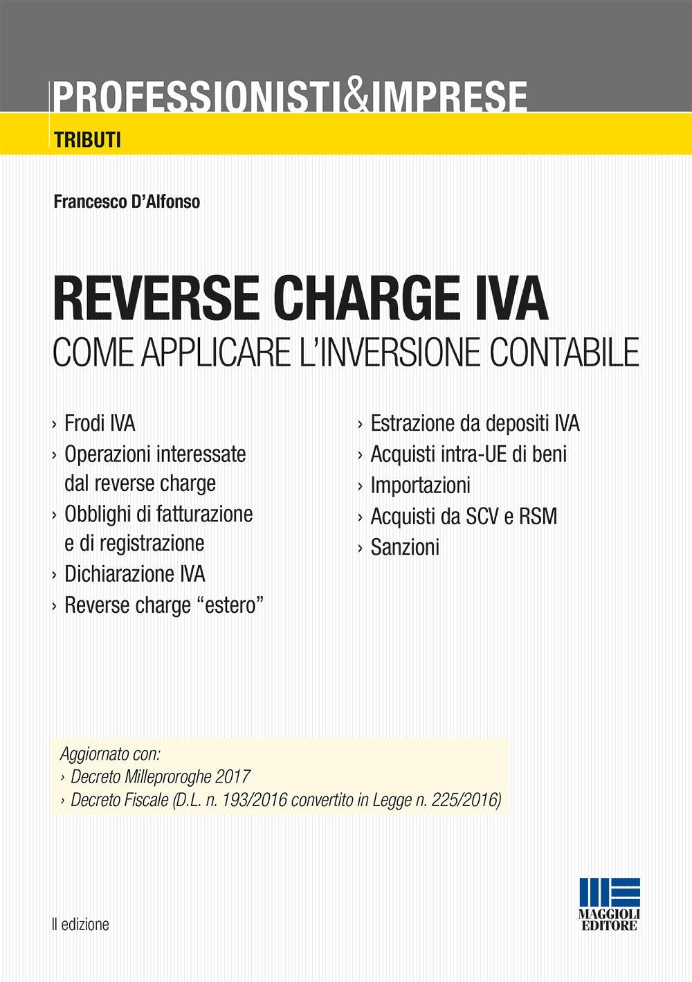 Reverse charge IVA