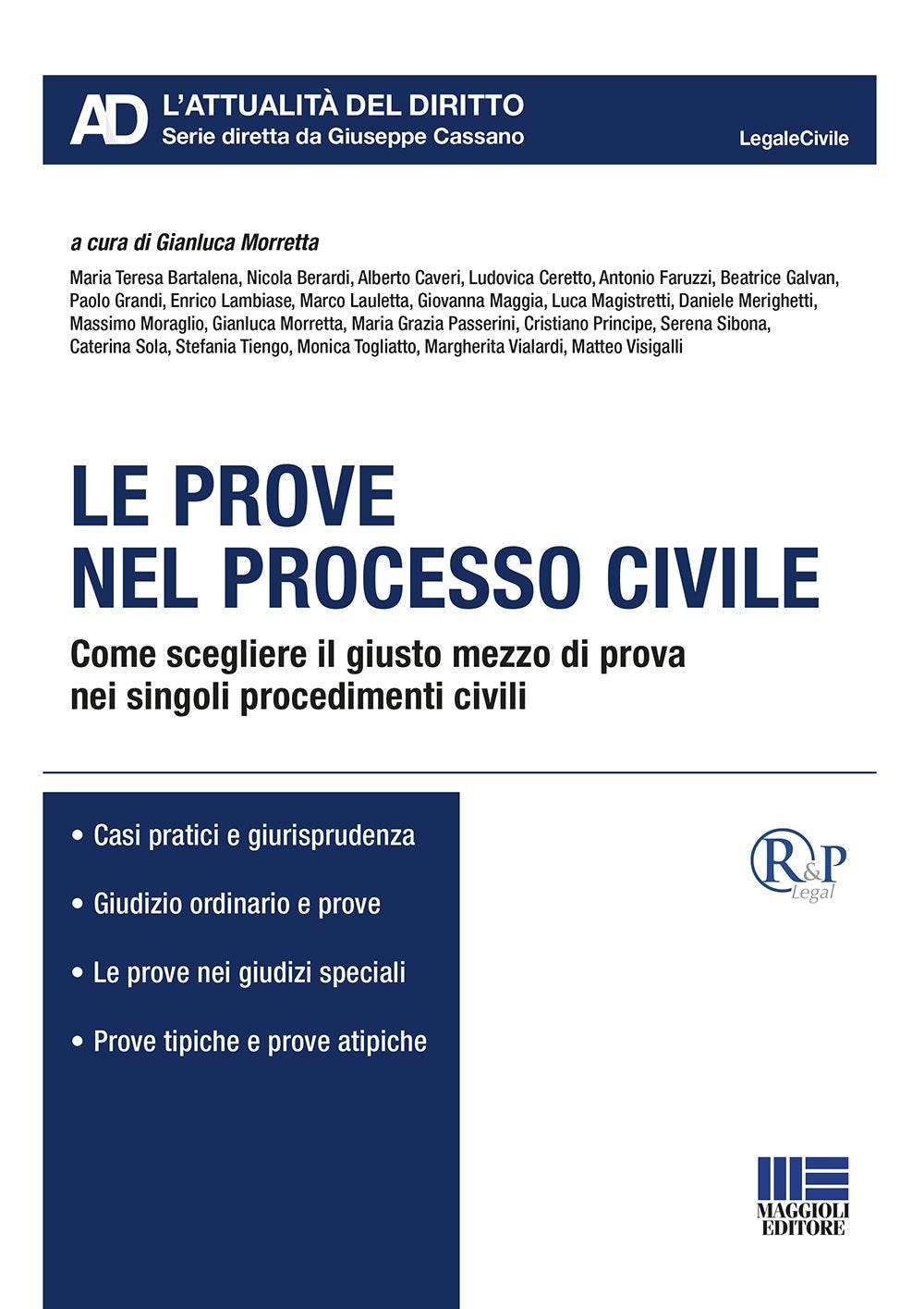 Le prove nel processo civile