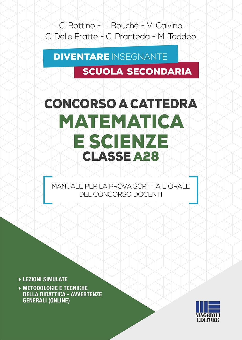 Concorso a cattedra - Matematica e Scienze Classe A28