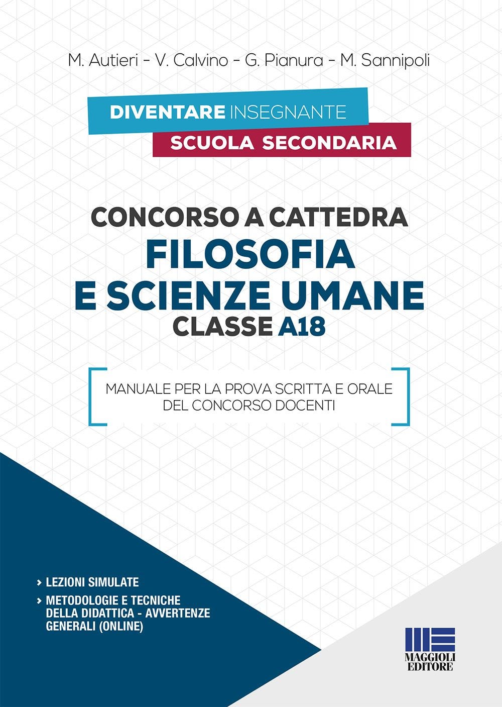 Concorso a cattedra - Filosofia e Scienze umane Classe A18
