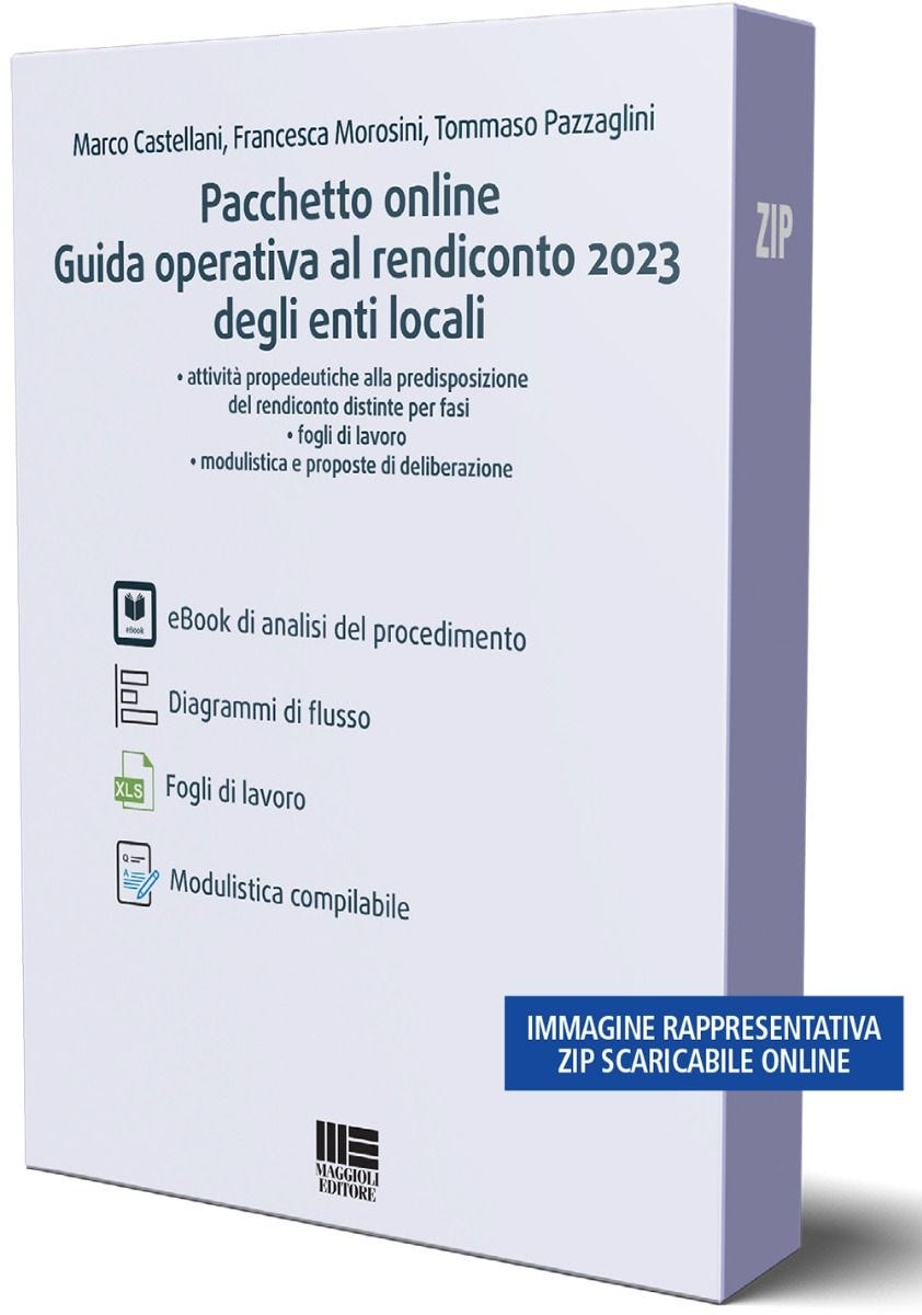 Guida operativa al rendiconto 2023 degli enti locali - Pacchetto online